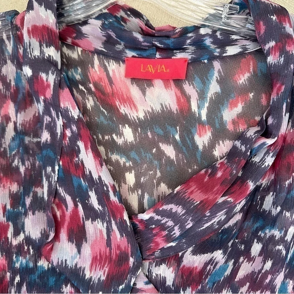 LaVia 18 by Piazza Sempione Silk Tunic Top in Large (12-14) - Picture 5 of 15